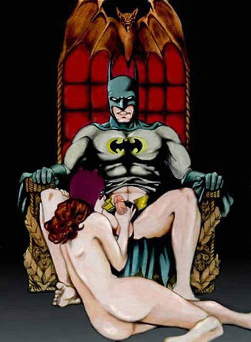 Batman gives up his girl to fuck Ivy’s twat