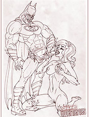 Batman introduces his cock to Ivy