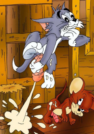 Tom And Jerry Porn Cin - Jerry anal fucked by Tom