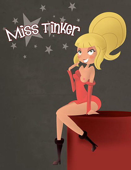 Miss Tinker showing big breasts