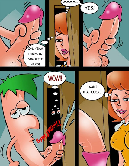 Linda and Ferb having sex