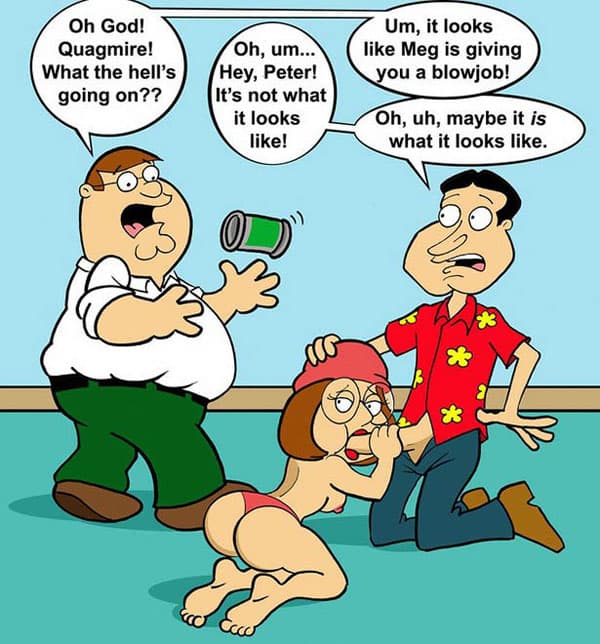 Cartoon Porn Meg - Great blowjob from Meg