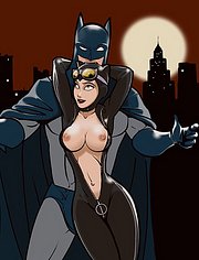 Sex with Catwoman and Batman