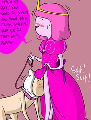 Princess bubblegum dominating over Finn