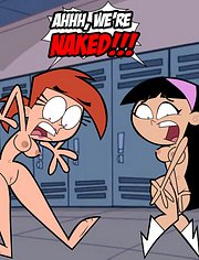 Vicky and Trixie staying nude