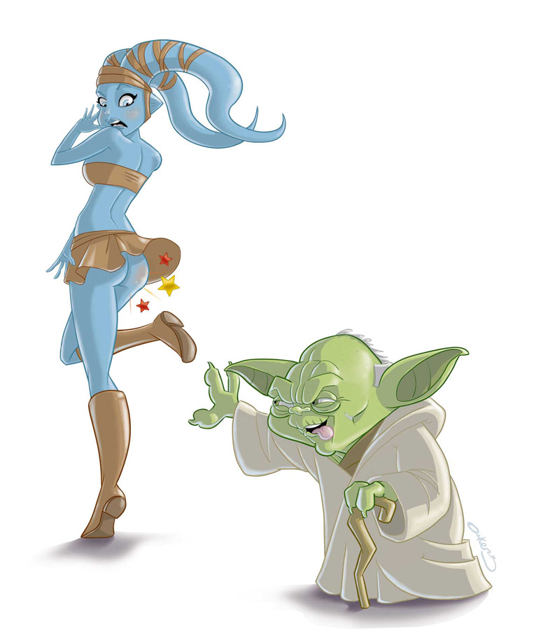 Yoda Hentai - Master Yoda wants Twi'lek's ass